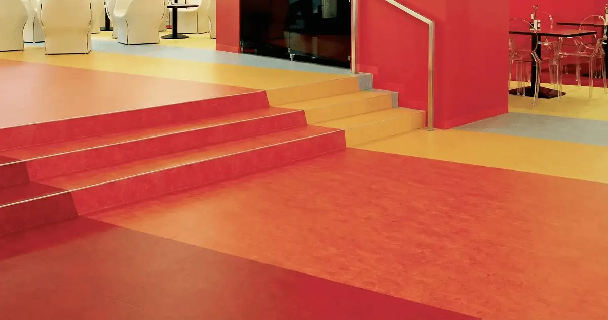 Snack bar with beautiful professionally installed linoleum flooring in Allentown, PA